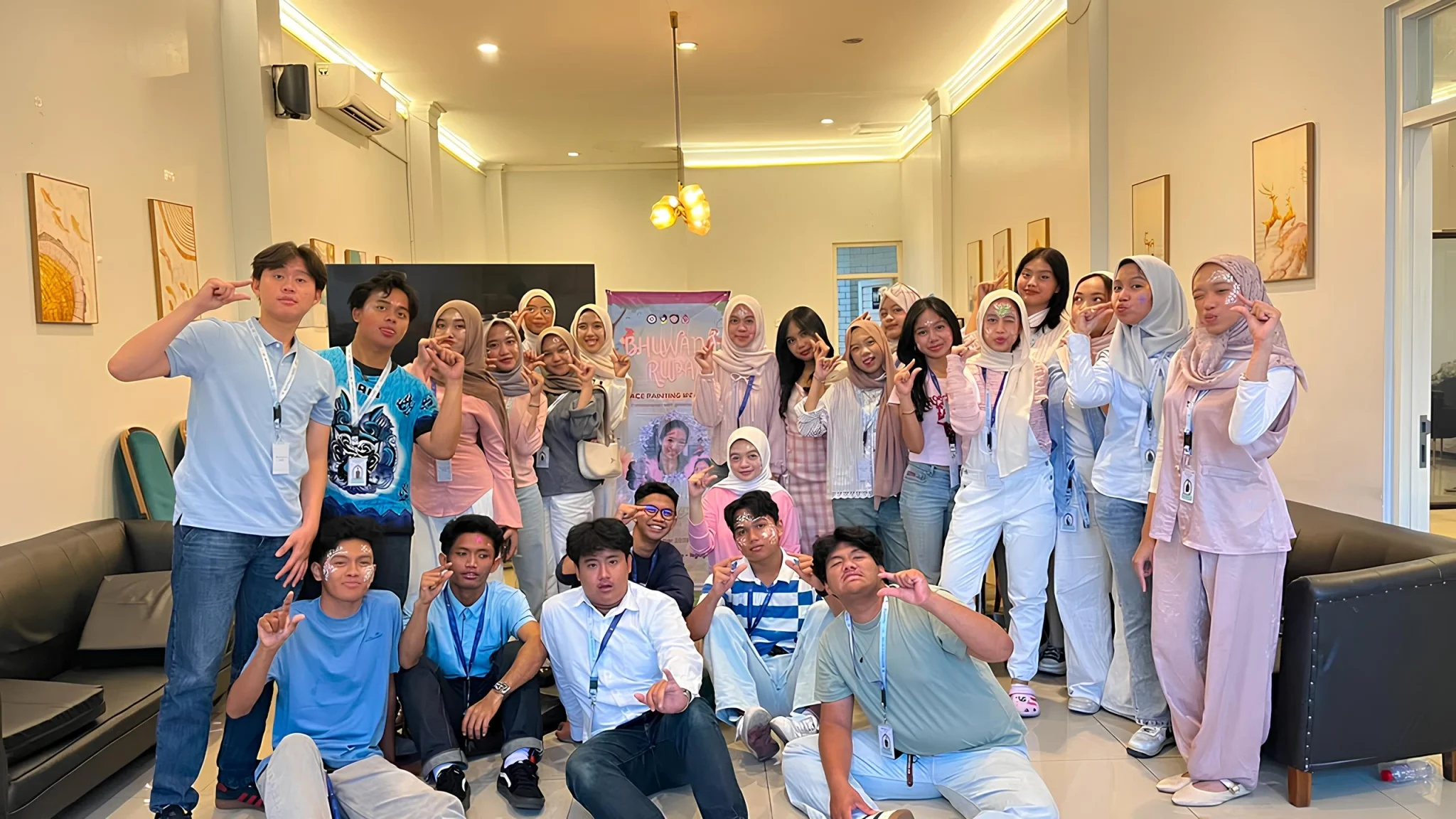 Face Painting sebagai Ruang Eksplorasi Diri Mahasiswa