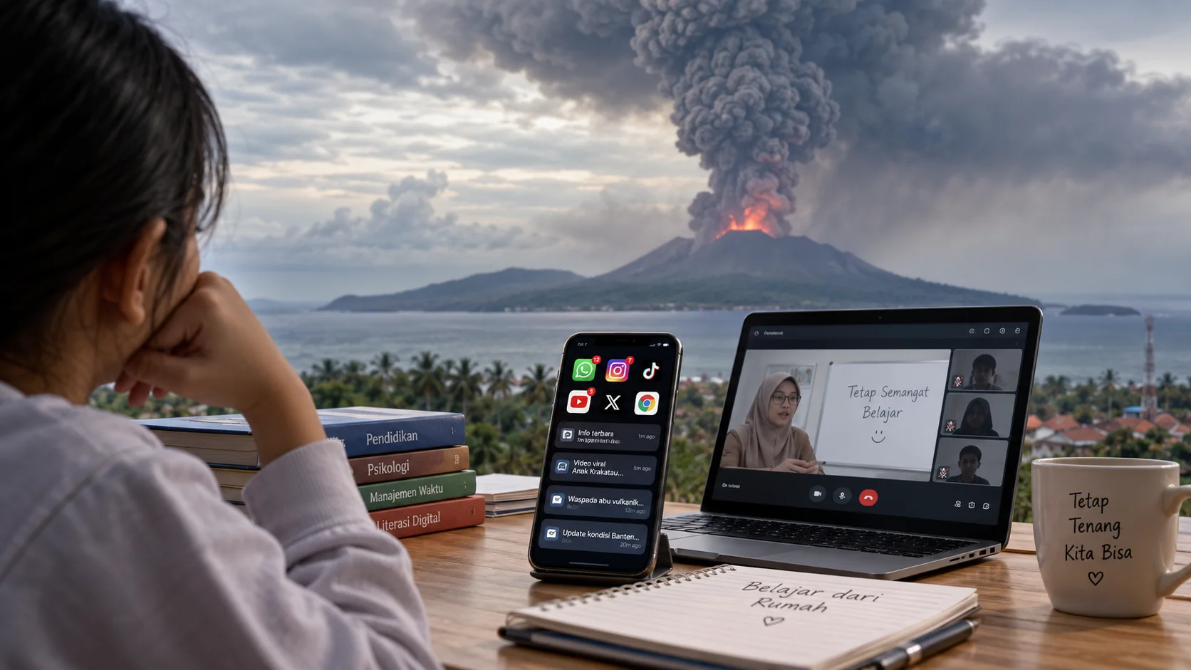 Mengenali dan Mengatasi Dampak Psikologis Letusan Gunung