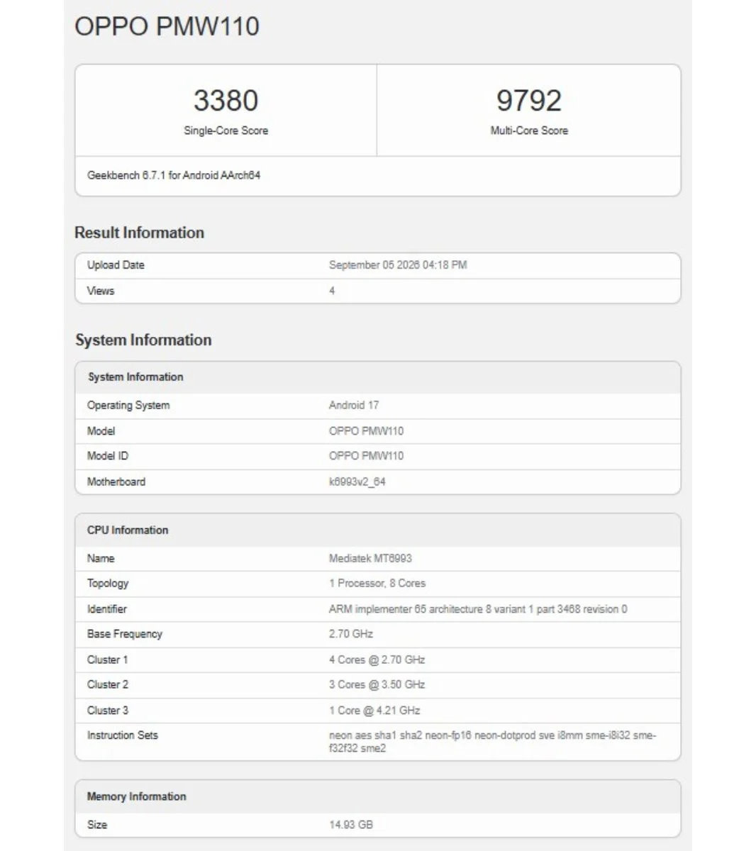 Oppo Find X10 Series: Dimensity 9-Series dan Skor Geekbench Ganas