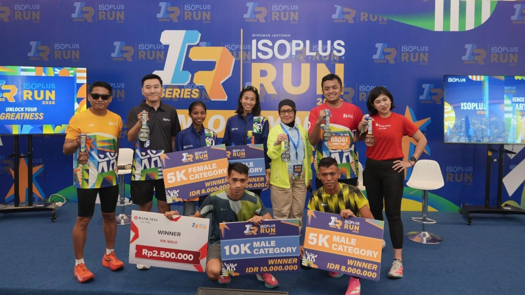 ISOPLUS Run Hadirkan Urban Race Experience dengan 8.000 Pelari