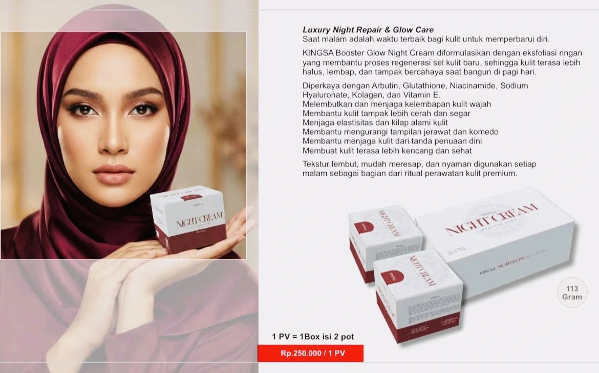 5 Night Cream Anti-Aging Terbaik untuk Kulit Awet Muda