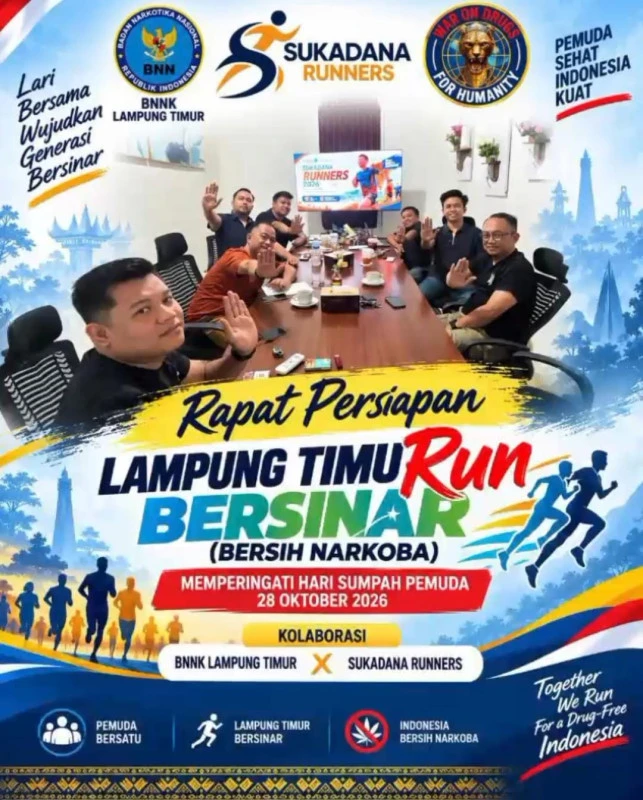 Kampanye Anti-Narkoba Lewat Lari dan Sport-tainment
