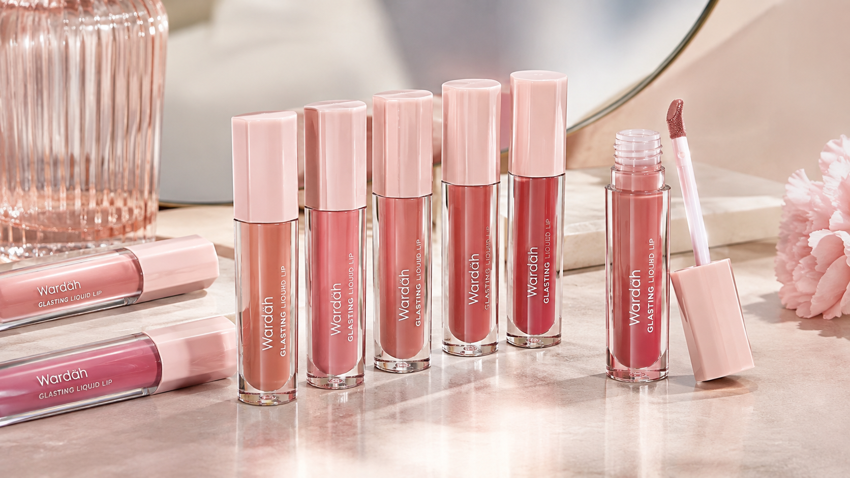 Glass Lips Trend: Wardah Glasting vs ESQA Lip Gloss