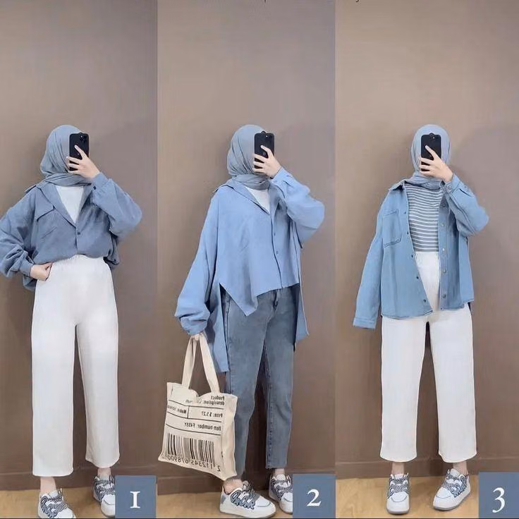 Panduan Memadukan Warna Hijab dengan 12 Outfit Dasar