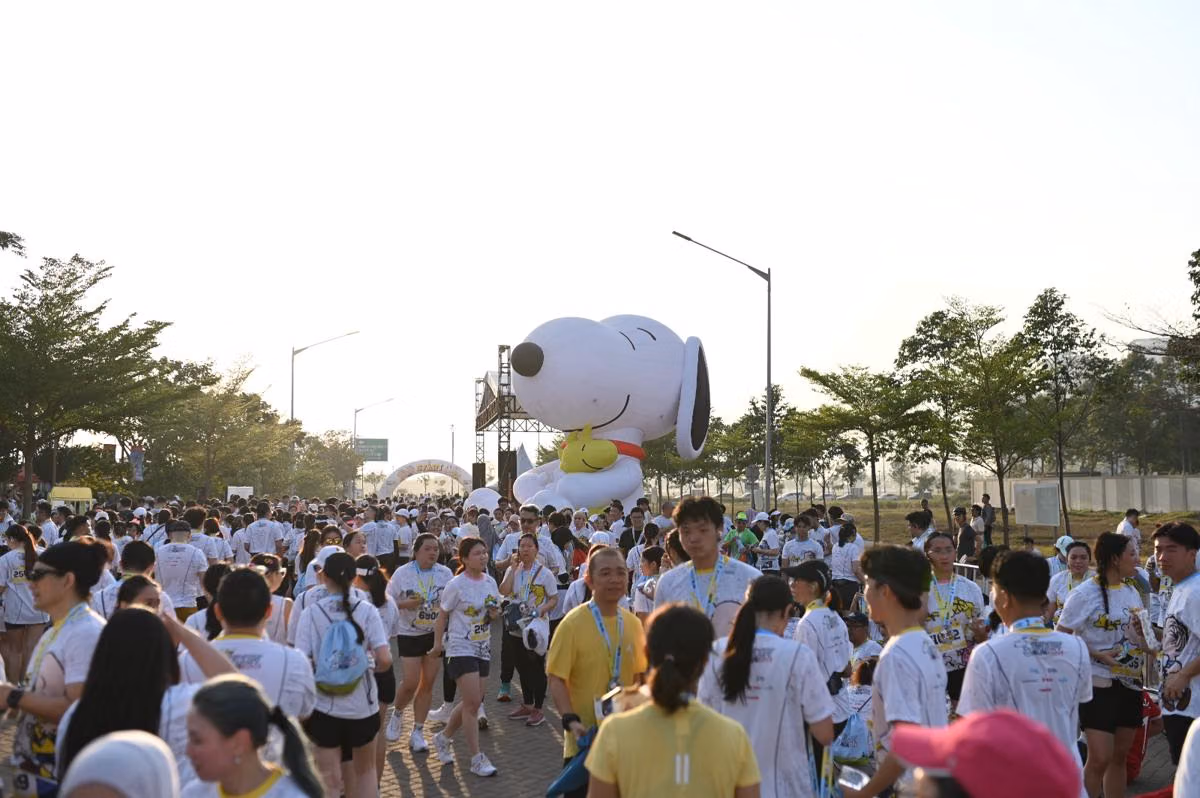 Snoopy Run Tarik 6.500 Pelari: Saat Fun Run Berubah Jadi Festival Keluarga dan Pecinta Anjing