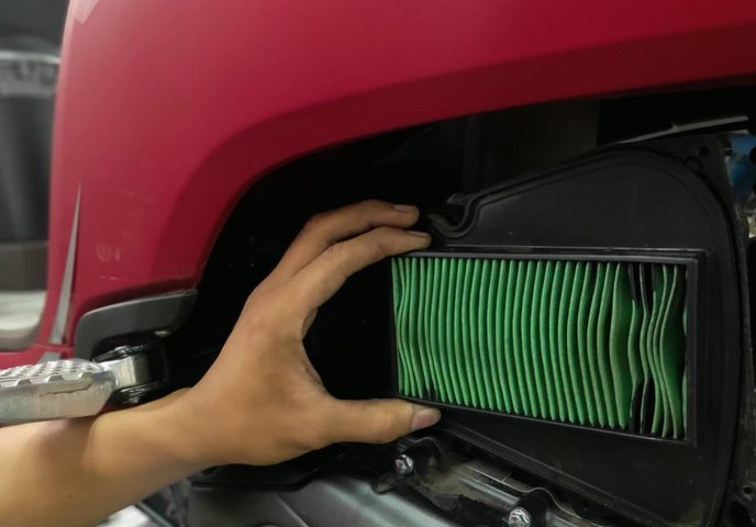 Filter Udara Berlipat untuk Perlindungan Saat Abu Vulkanik