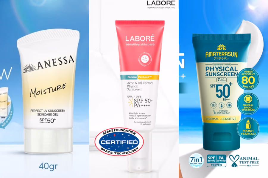 7 Sunscreen Terbaik untuk Kulit Berminyak Berjerawat saat Aktivitas Outdoor