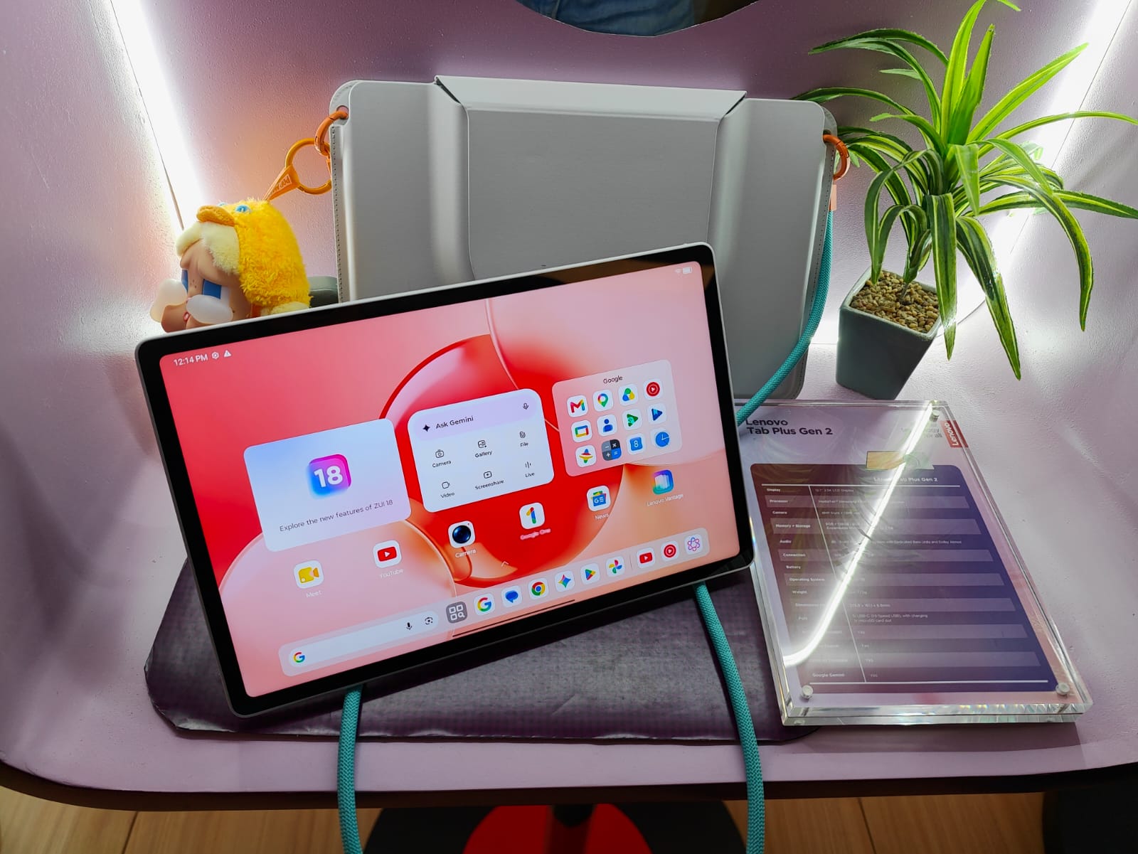 Lenovo Idea Tab Plus: Tablet 2.5K dengan AI untuk Profesional Dinamis