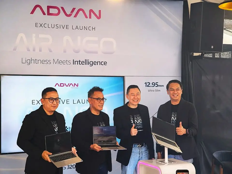 ADVAN AIR NEO: Laptop Ultra Ringan Lokal Serius untuk Profesional Mobile
