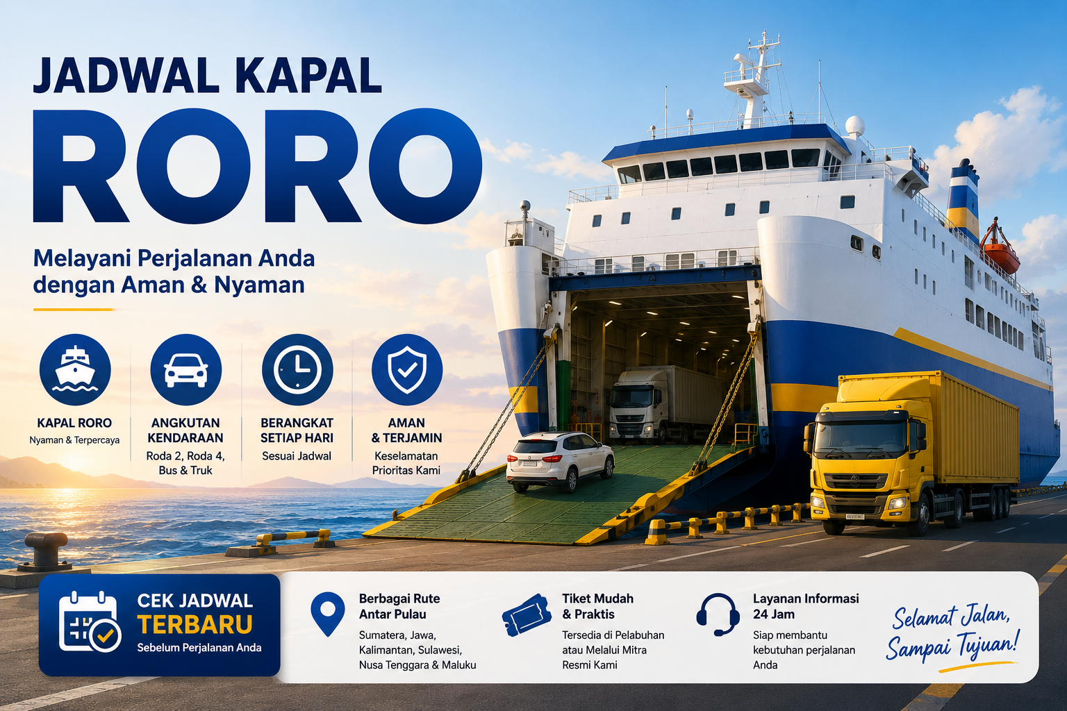 Kapal Penumpang sebagai Alternatif Saat Tiket Pesawat Mahal