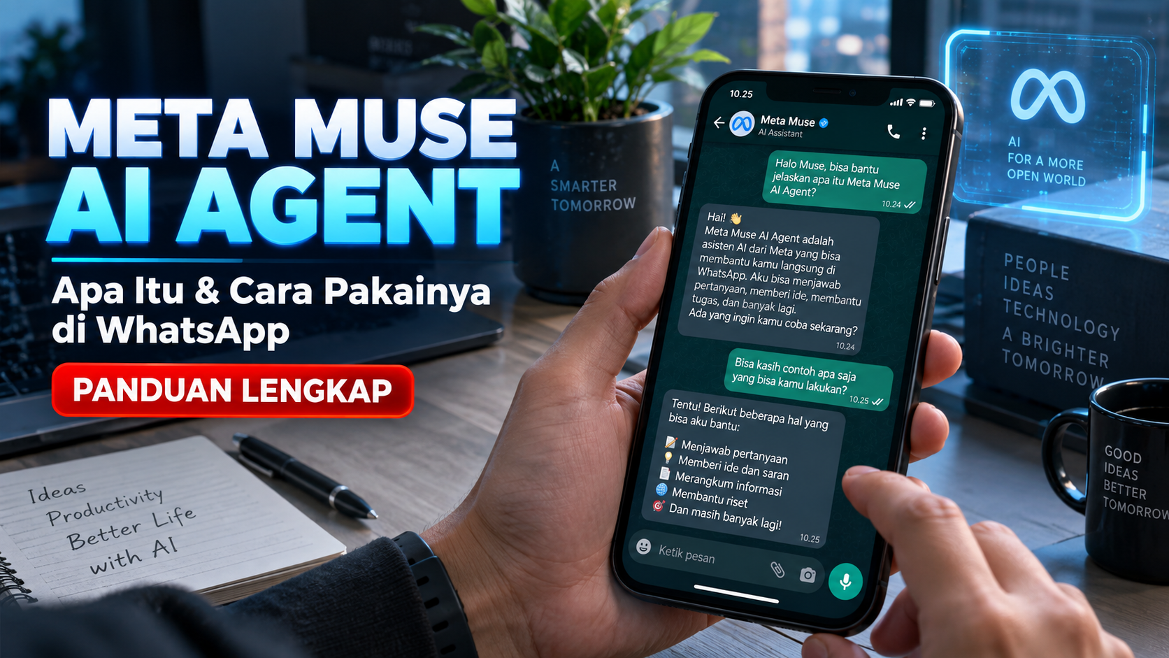 Agen AI Personal di WhatsApp: Panduan Praktis Meta Muse