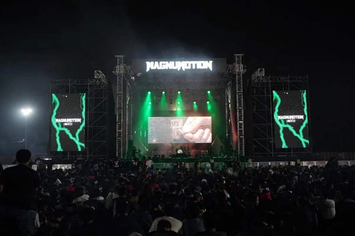 Magnumotion Loud Fest Medan: Panggung Lintas Generasi Musik Keras