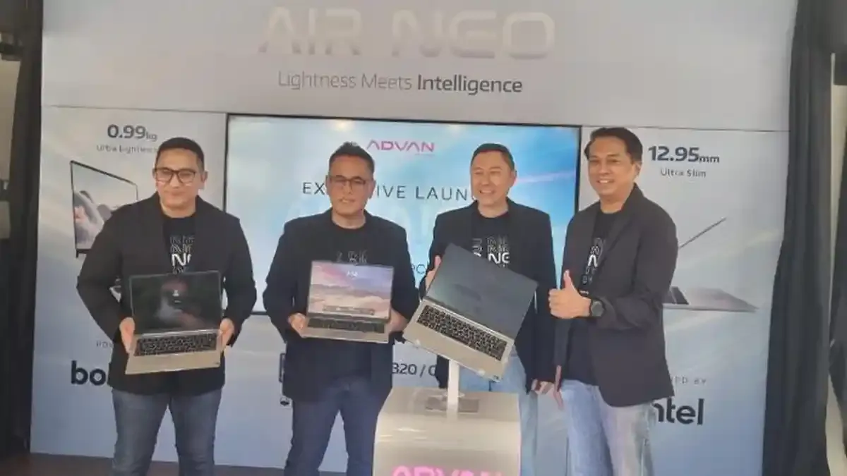 Advan Air Neo: Laptop Ultra Ringan 0,99 kg Penantang Seri Neo