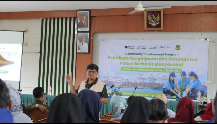 Penghijauan Pelabuhan Belawan Harus Dipimpin Komunitas, Bukan Sekadar Seremoni