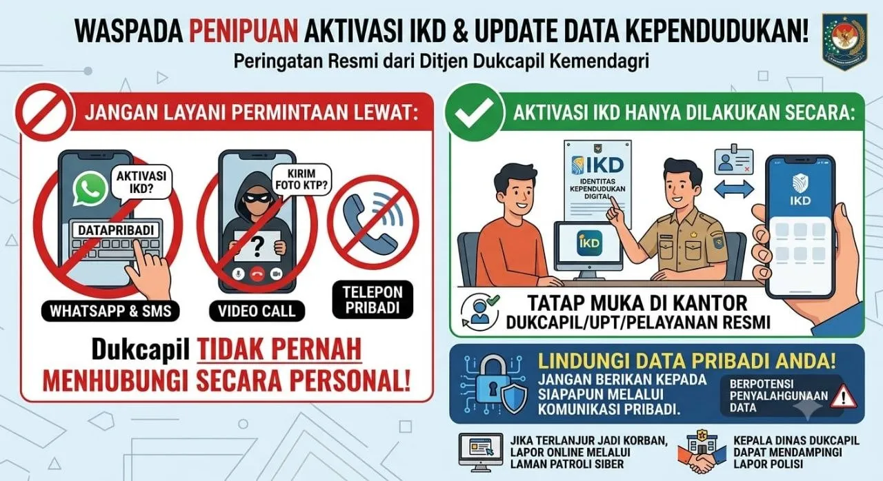 Waspada Penipuan Aktivasi IKD: Pastikan Identitas Digitalmu Aman