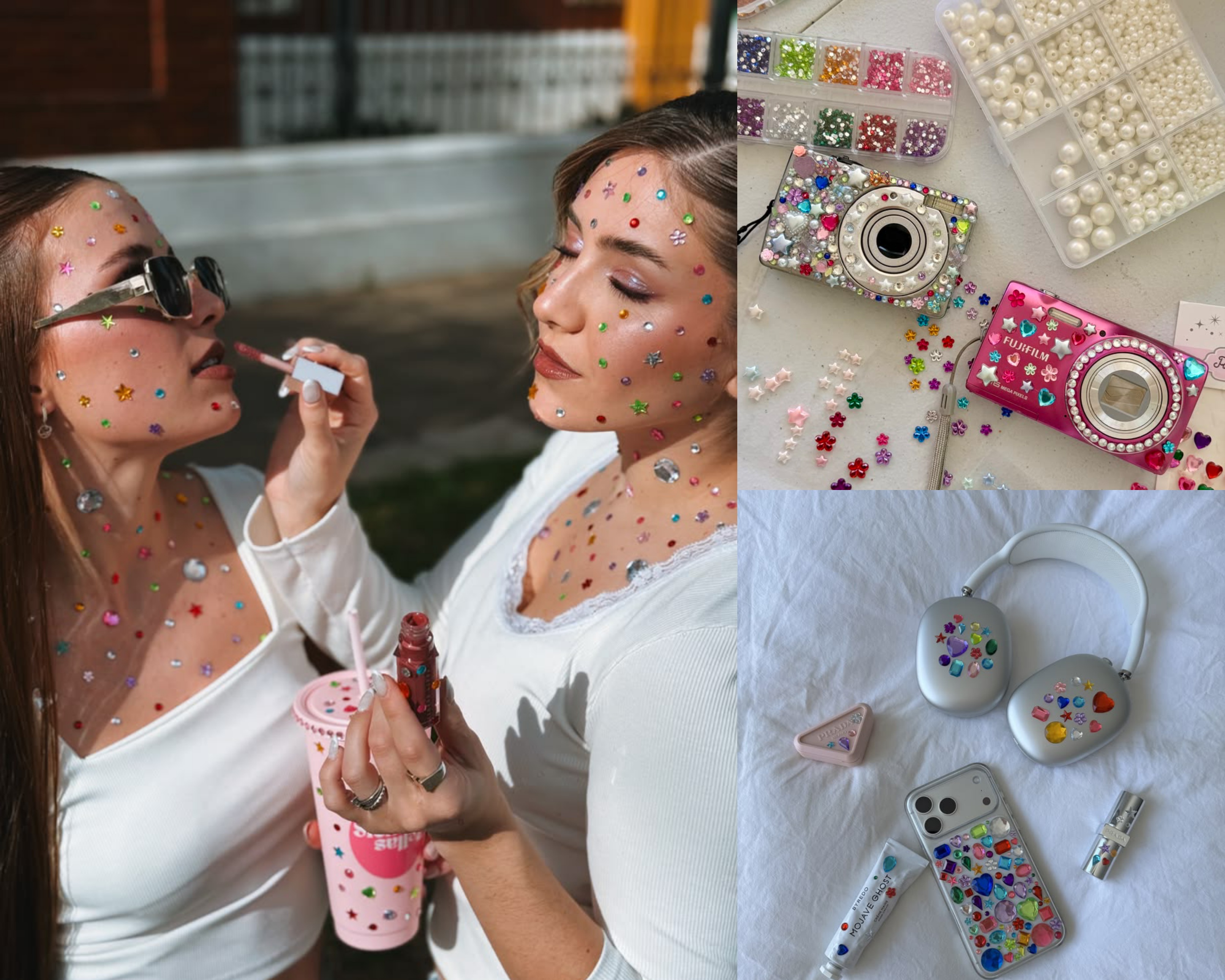 Bedazzling Rhinestone: Cara Glamor Menghidupkan Kembali Estetika Y2K