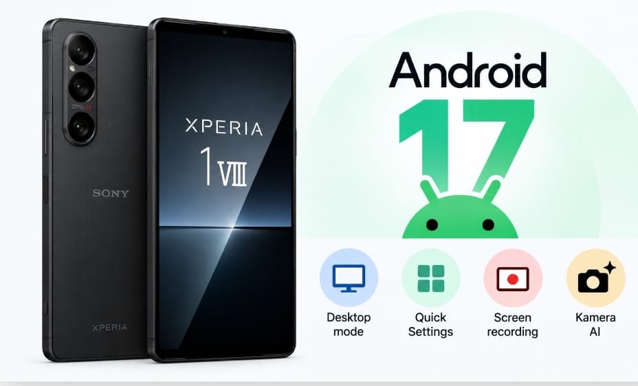 Android 17 Hadir di Sony Xperia: Desktop Mode dan Produktivitas Baru
