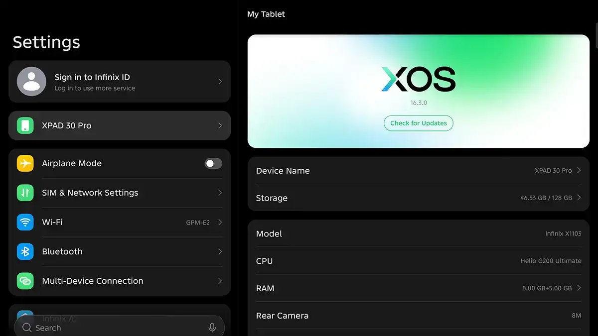 Infinix XPAD 30 Pro: Tablet Tipis dengan AI yang Berambisi Gantikan Laptop
