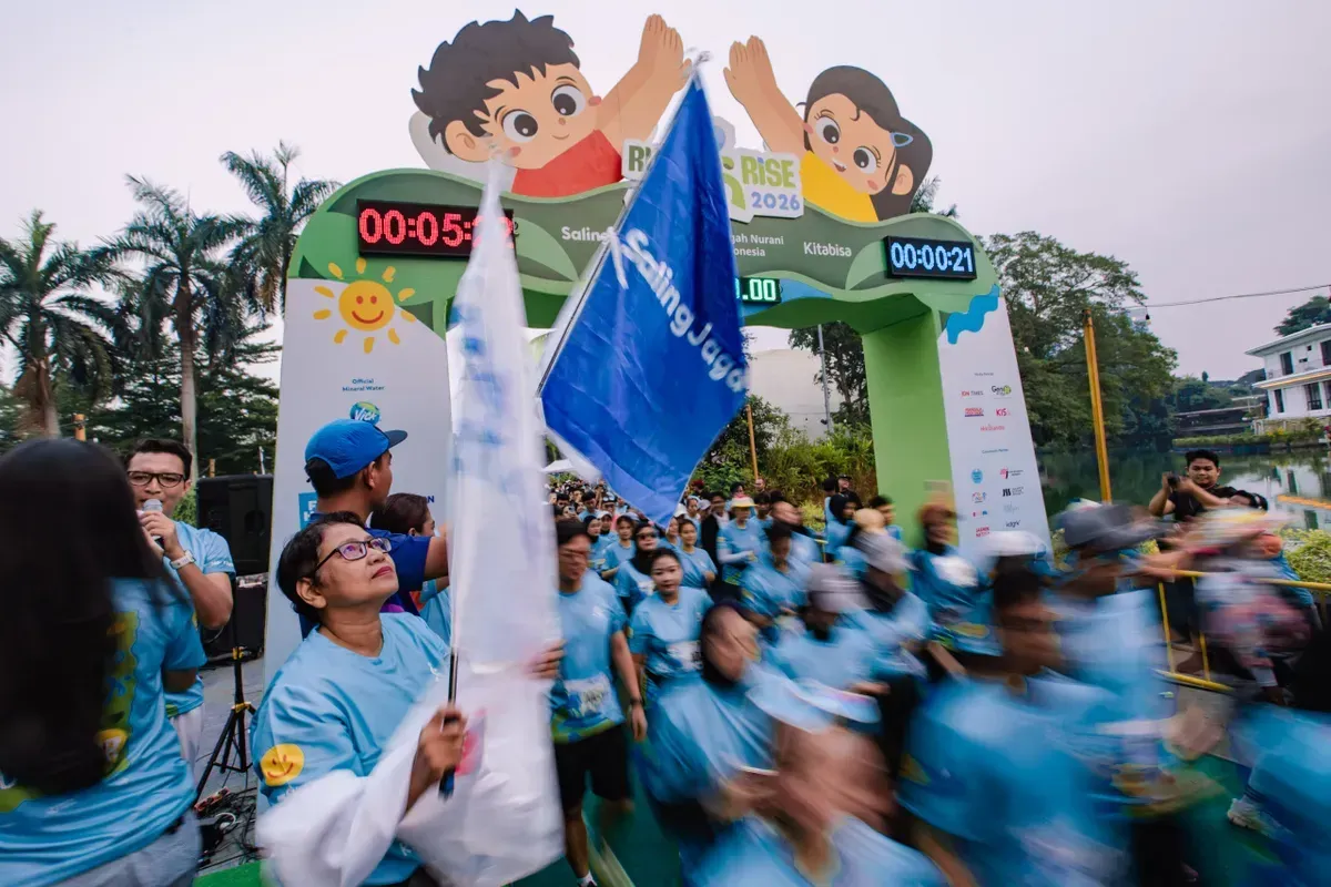 Run & Rise: Ketika Event Lari Amal Mengalirkan Air Bersih