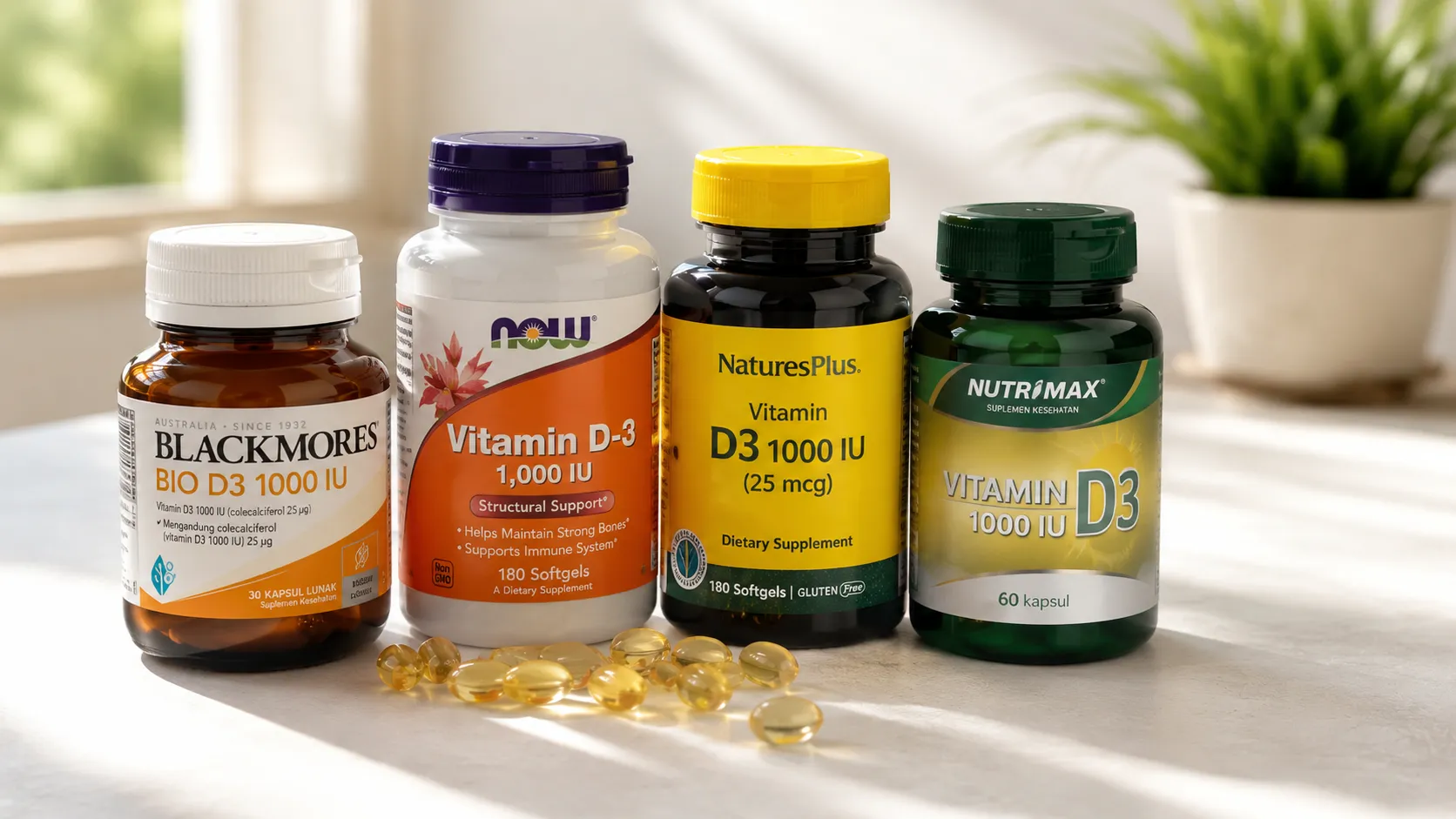 Panduan Lengkap Memilih Suplemen Vitamin D3 di Apotek
