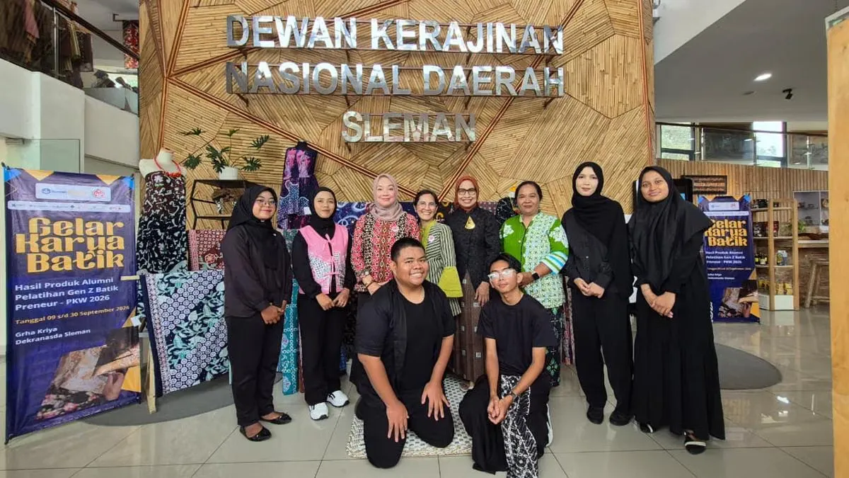 Generasi Muda Ubah Batik Menjadi Peluang Bisnis di Sleman