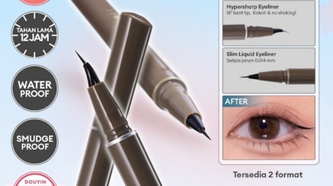 7 Eyeliner Liquid Waterproof Terbaik untuk Garis Mata Presisi Seharian