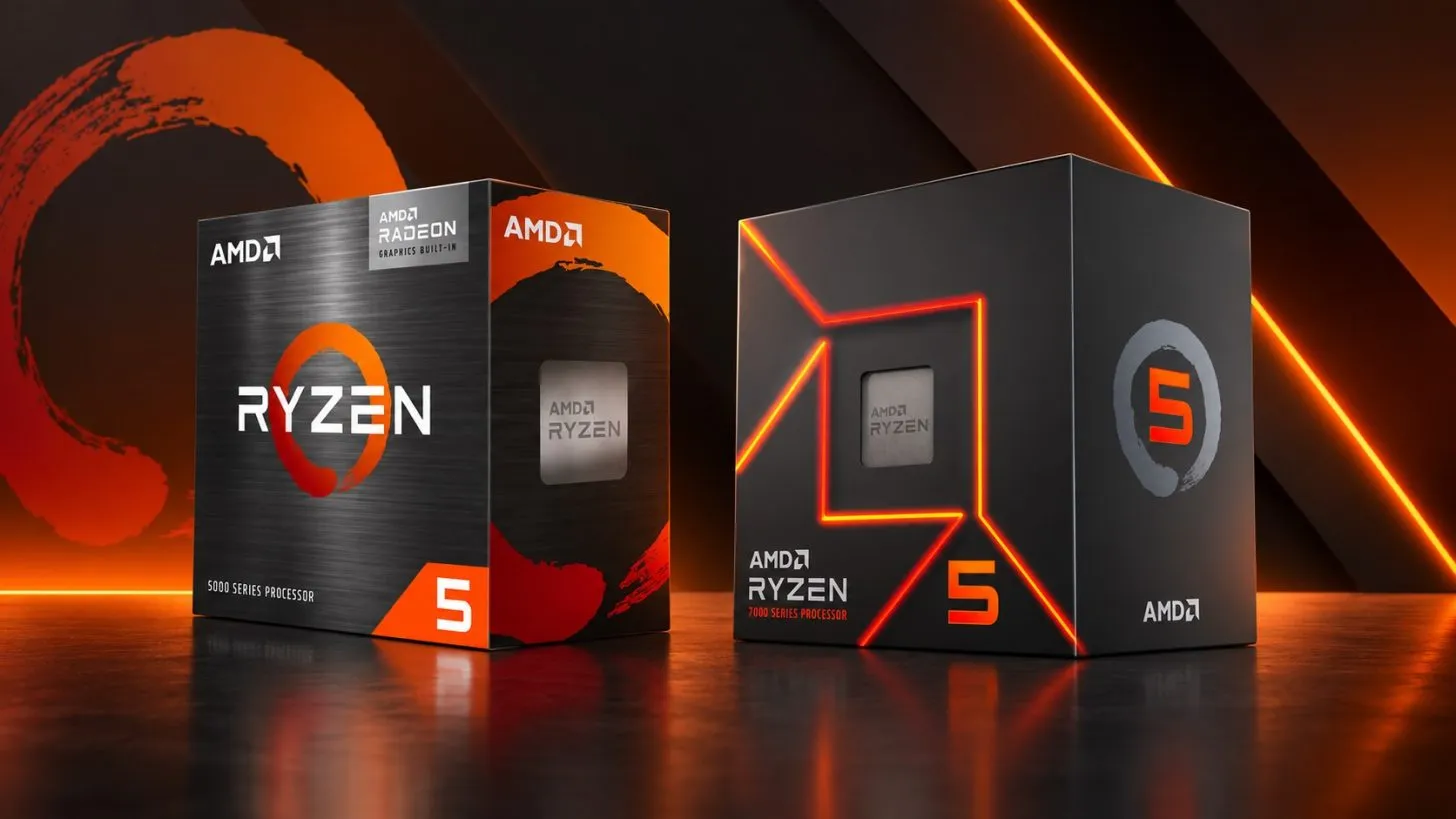 Ryzen 5 7500 vs 5500F: Prosesor Budget AMD Terbaik untuk PC Gaming Terjangkau