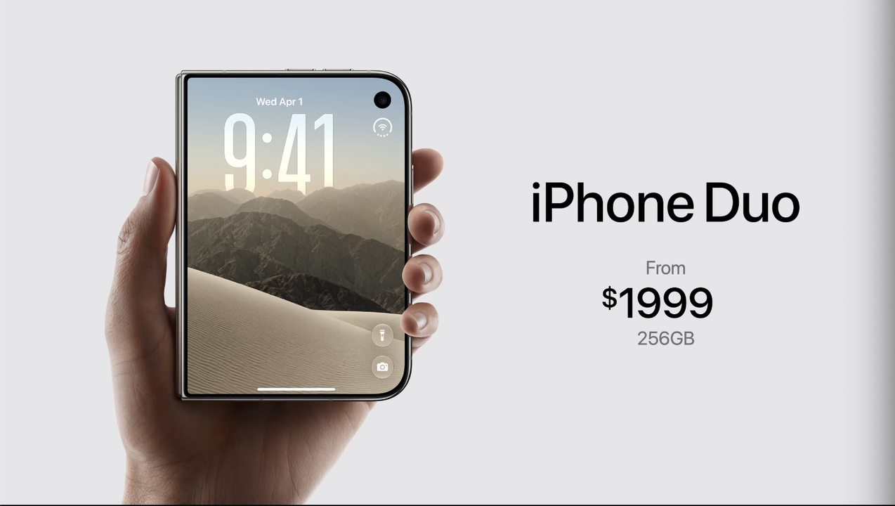 iPhone Duo Resmi Hadir: Smartphone Lipat Pertama Apple