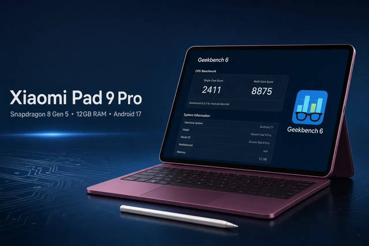 Xiaomi Pad 9 Pro di Geekbench: Tablet Andal untuk Kerja dan Main Game