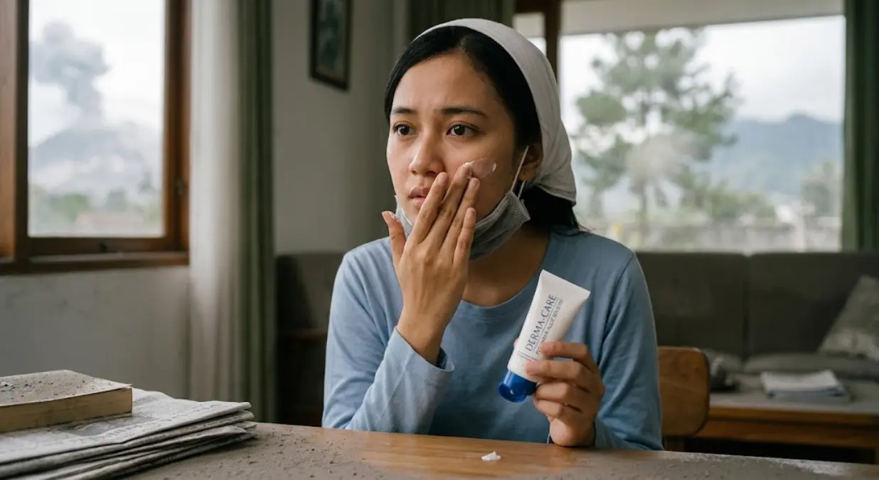 Perlindungan Kulit dari Abu Vulkanik: Prioritaskan Skin Barrier