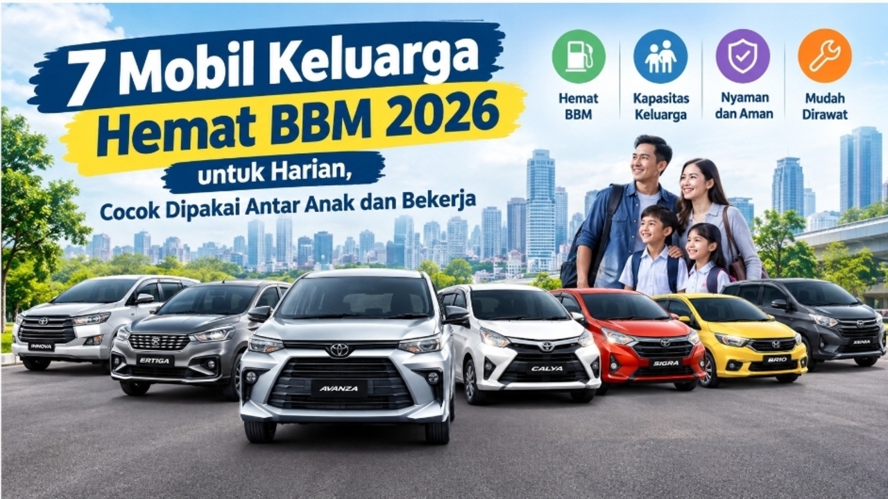 7 Mobil Keluarga Hemat BBM: Pilihan Terbaik untuk Harian