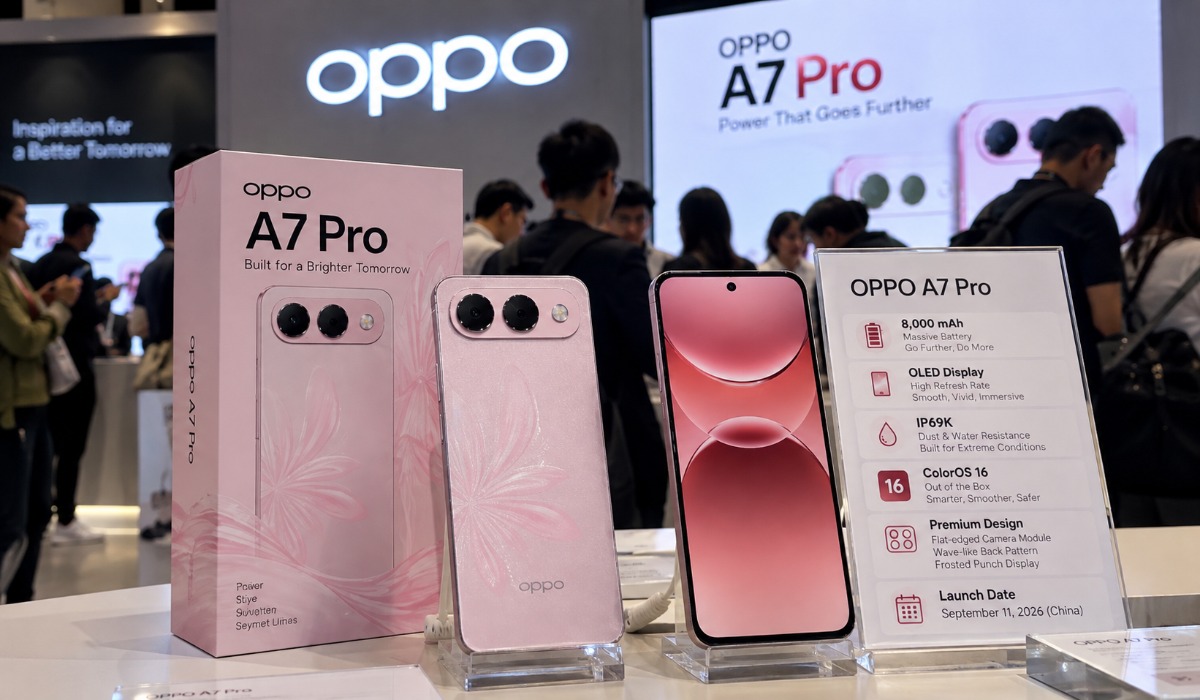 OPPO A7 Pro: Baterai 8.000 mAh dan Layar OLED 120Hz di Kelas Menengah