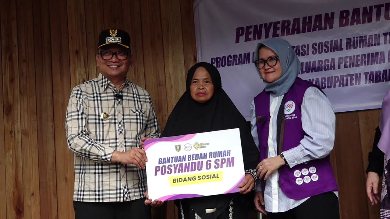 Program Rutilahu Tabalong Dimulai, Rumah Warga Siap Berubah