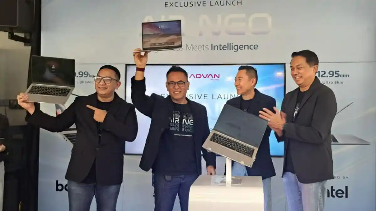 Advan Air Neo: Laptop Ringan 1 Kg yang Serius untuk Kerja Mobile