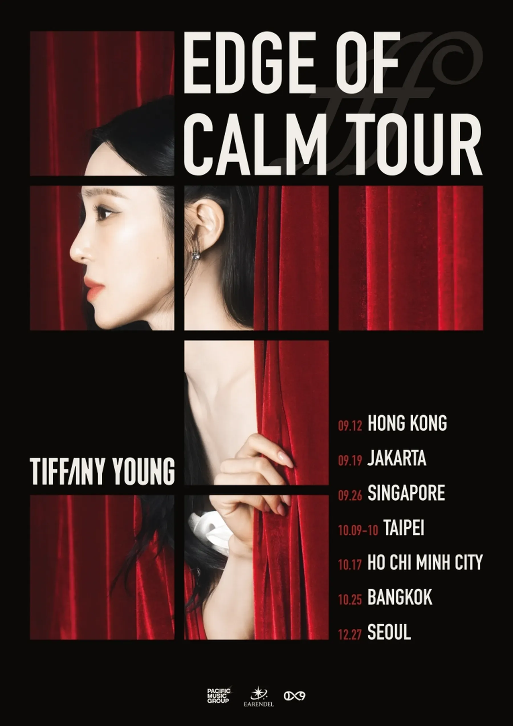 Tiffany Young Rayakan Dekade Solo di Edge of Calm Tour Jakarta
