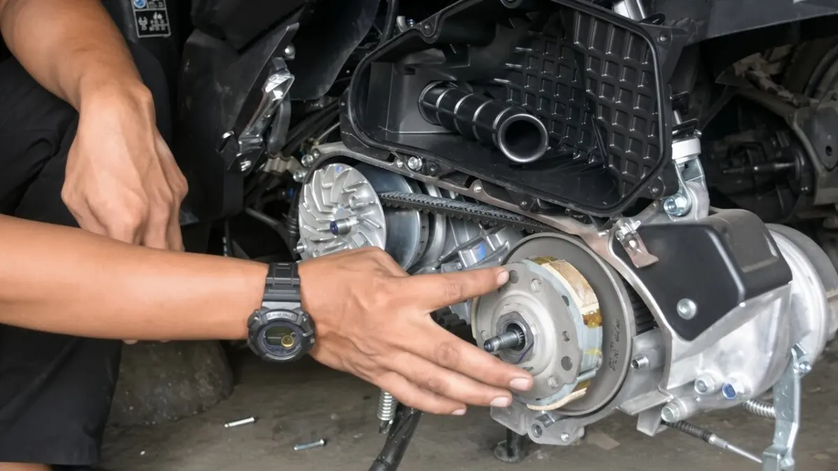 Bunyi Kasar dan Getaran CVT Motor Matic: Penyebab Tersembunyi dan Cara Diagnosis Dini