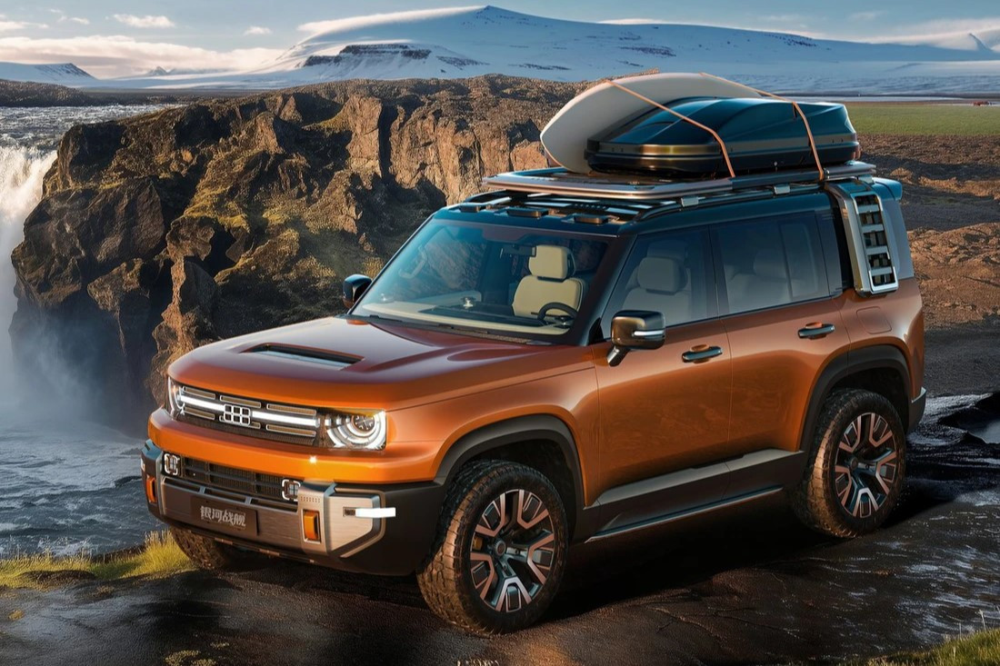 Mesin Hybrid Tahan Air Geely-Renault untuk SUV Off-Road Ekstrem