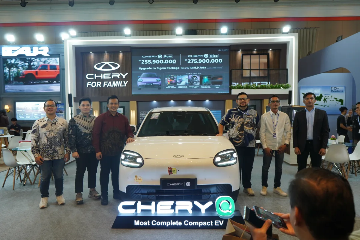 Chery Q Mobil Listrik Terjangkau dengan Teknologi Pintar