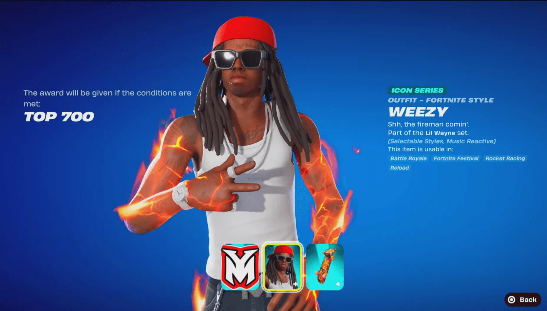 Lil Wayne Hadir di Fortnite Icon Series: Skin, Emote, dan Weezy Icon Cup