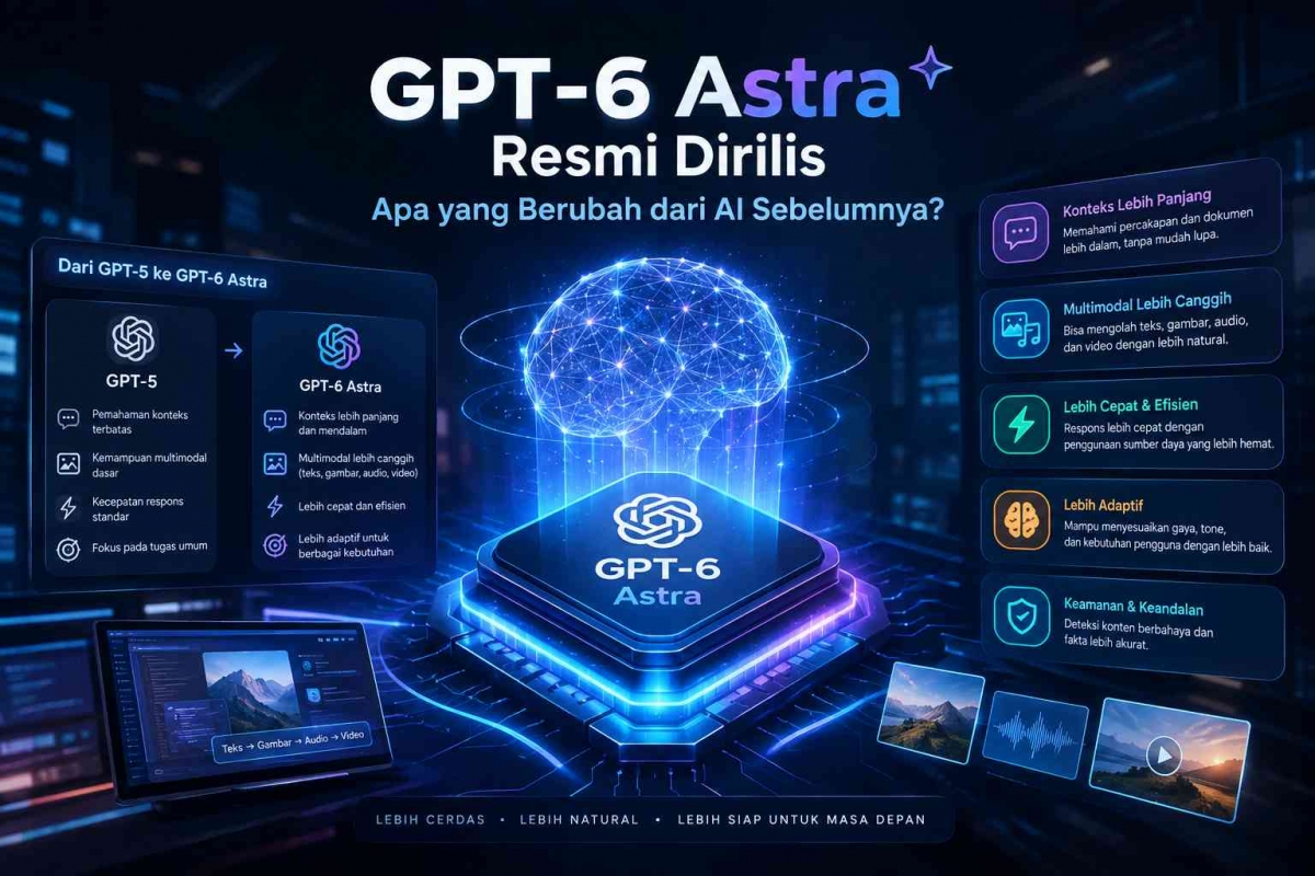 GPT-6 Astra: Lompatan AI dari Chatbot ke Pekerja Digital Mandiri