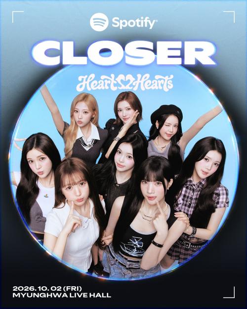 Hearts2Hearts Cetak Rekor Digital dan Debut Eksklusif Spotify Closer