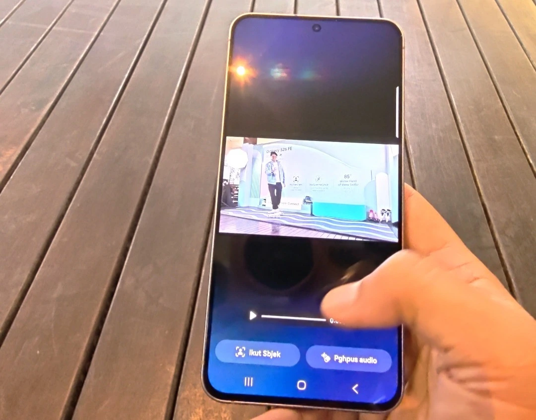 My FanCam di Galaxy S26 FE: Satu Rekaman, Puluhan Konten