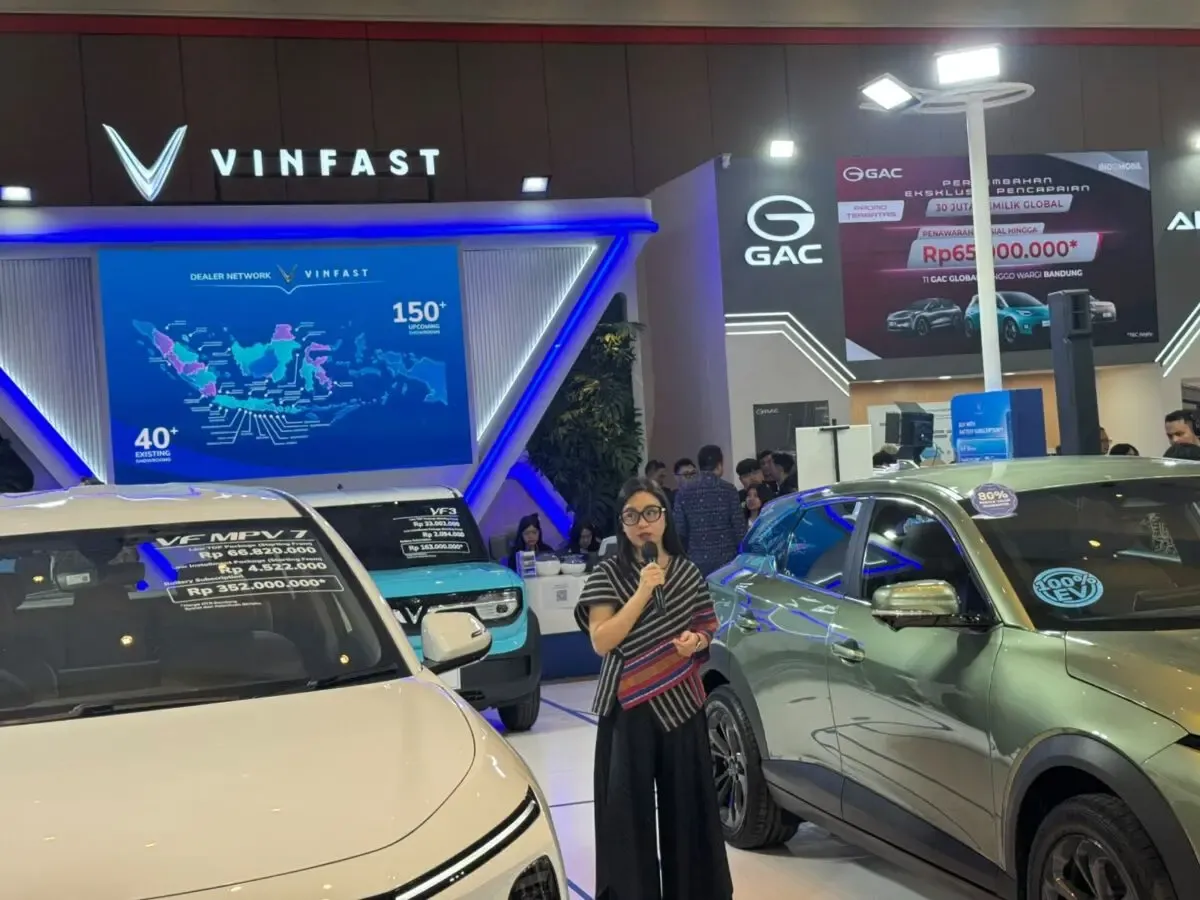 VinFast Hadirkan Ekosistem Mobil Listrik Lengkap di GIIAS Bandung