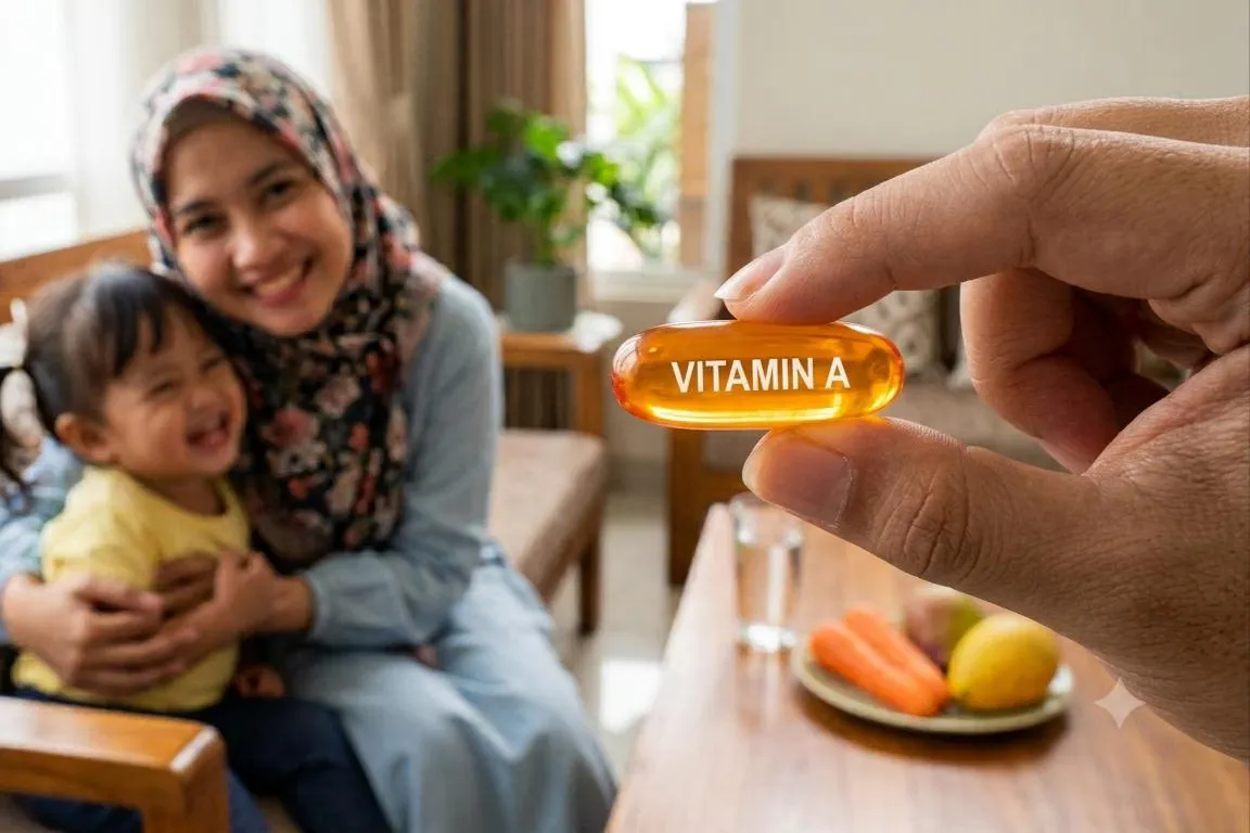 Vitamin A untuk Anak: Manfaat Penting Selain Mata