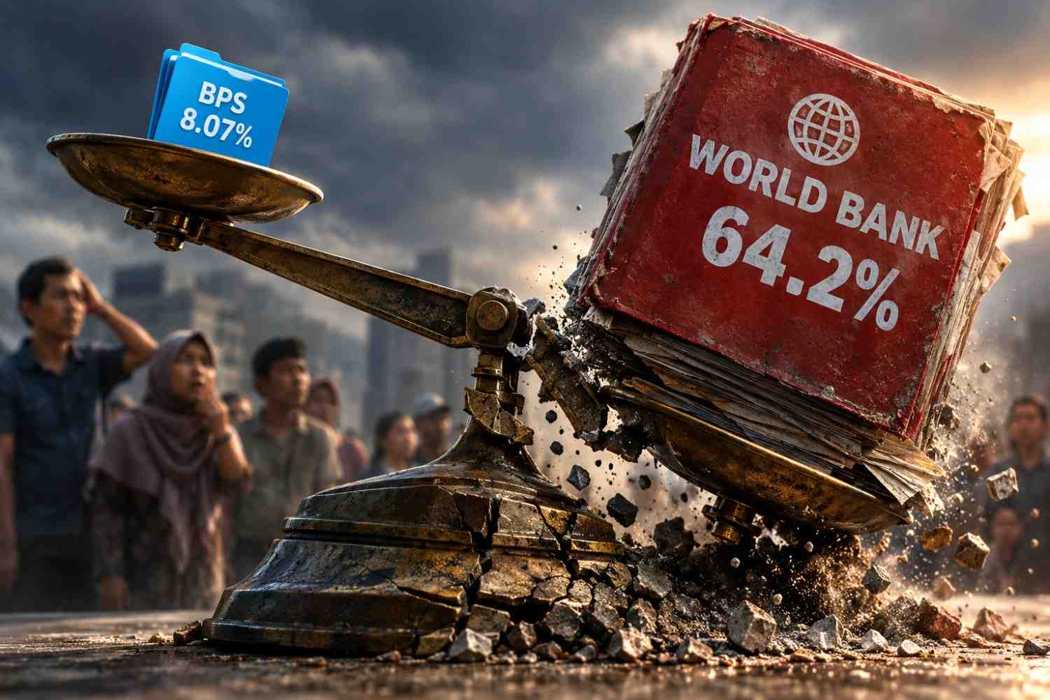 Pertumbuhan 8% Bukan Jaminan Turunnya Kemiskinan