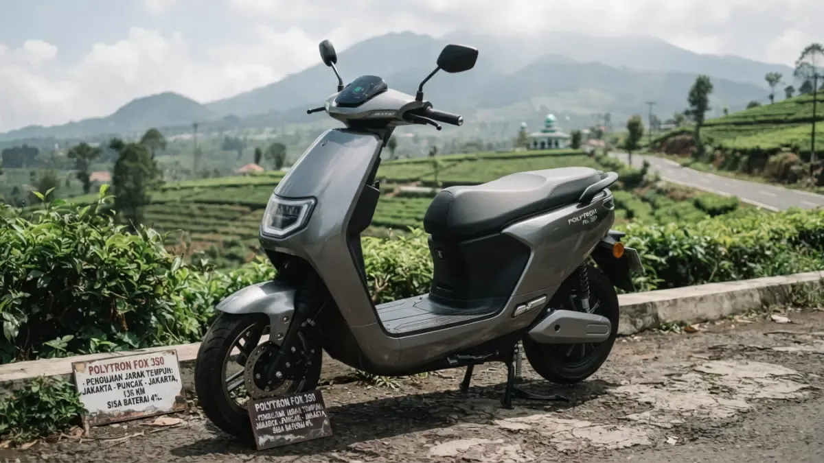 Panduan Lengkap Membeli Motor Listrik Polytron Fox 350