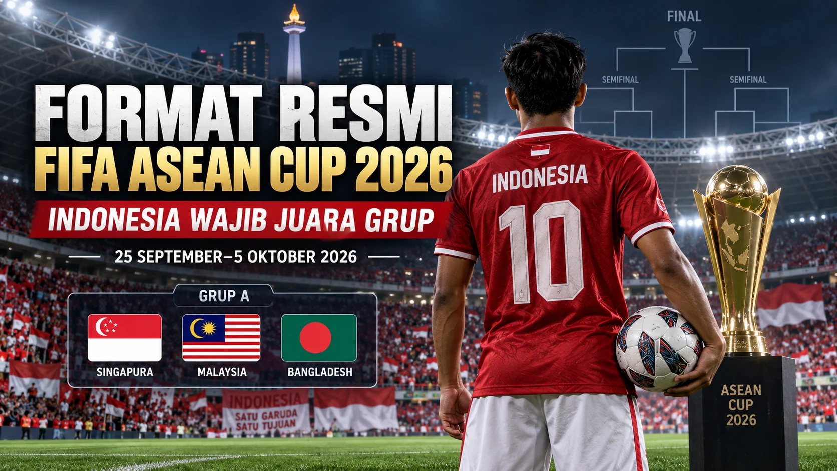 Format Baru ASEAN Cup: Tanpa Semifinal, Semua Taruhan di Fase Grup