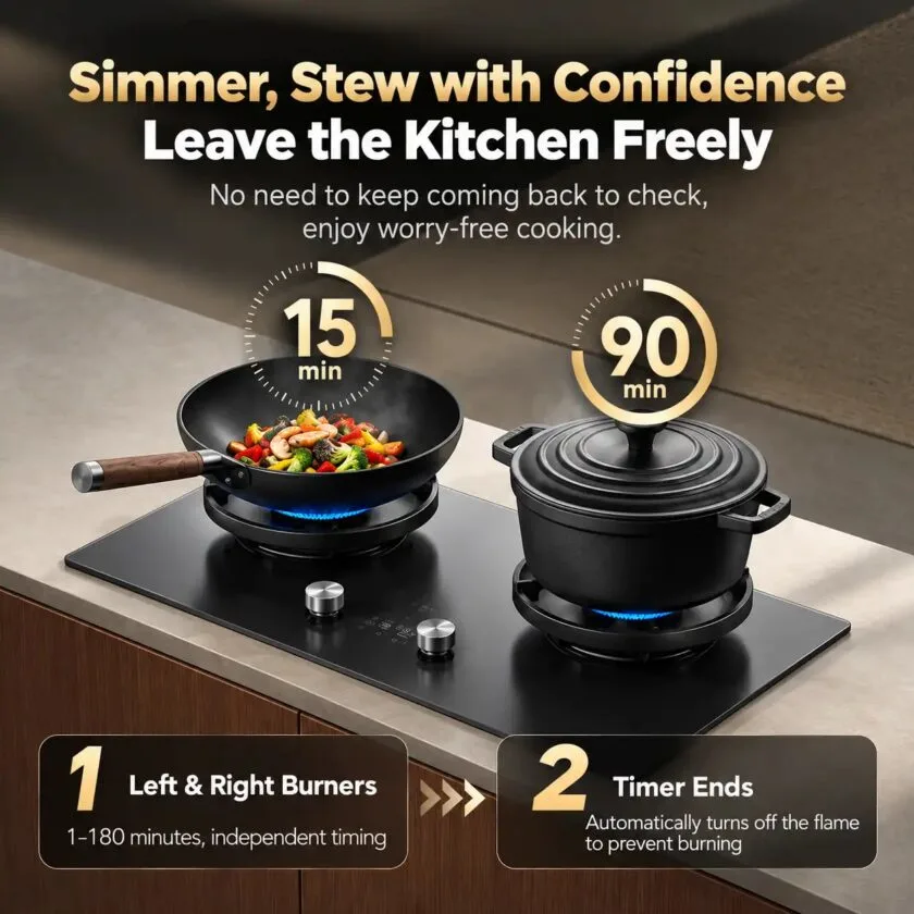 Kompor Gas dan Range Hood Pintar Xiaomi untuk Dapur Modern