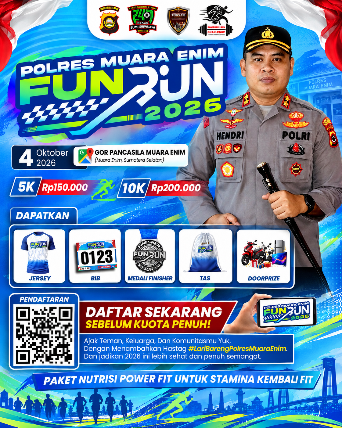 Fun Run Regional: Empat Event Lari Komunitas dengan Hadiah Jutaan