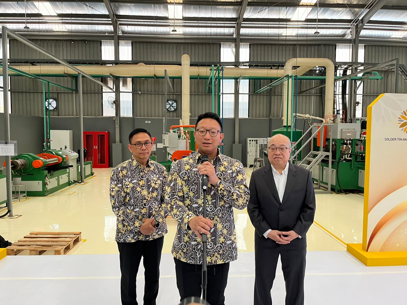 Arsari Tambang dan Asahi Solder Perkuat Integrasi Hulu-Hilir Timah